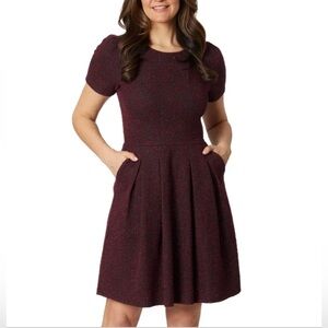 Draper James Women’s Knit Fit & Flare Dress ✨ NWT